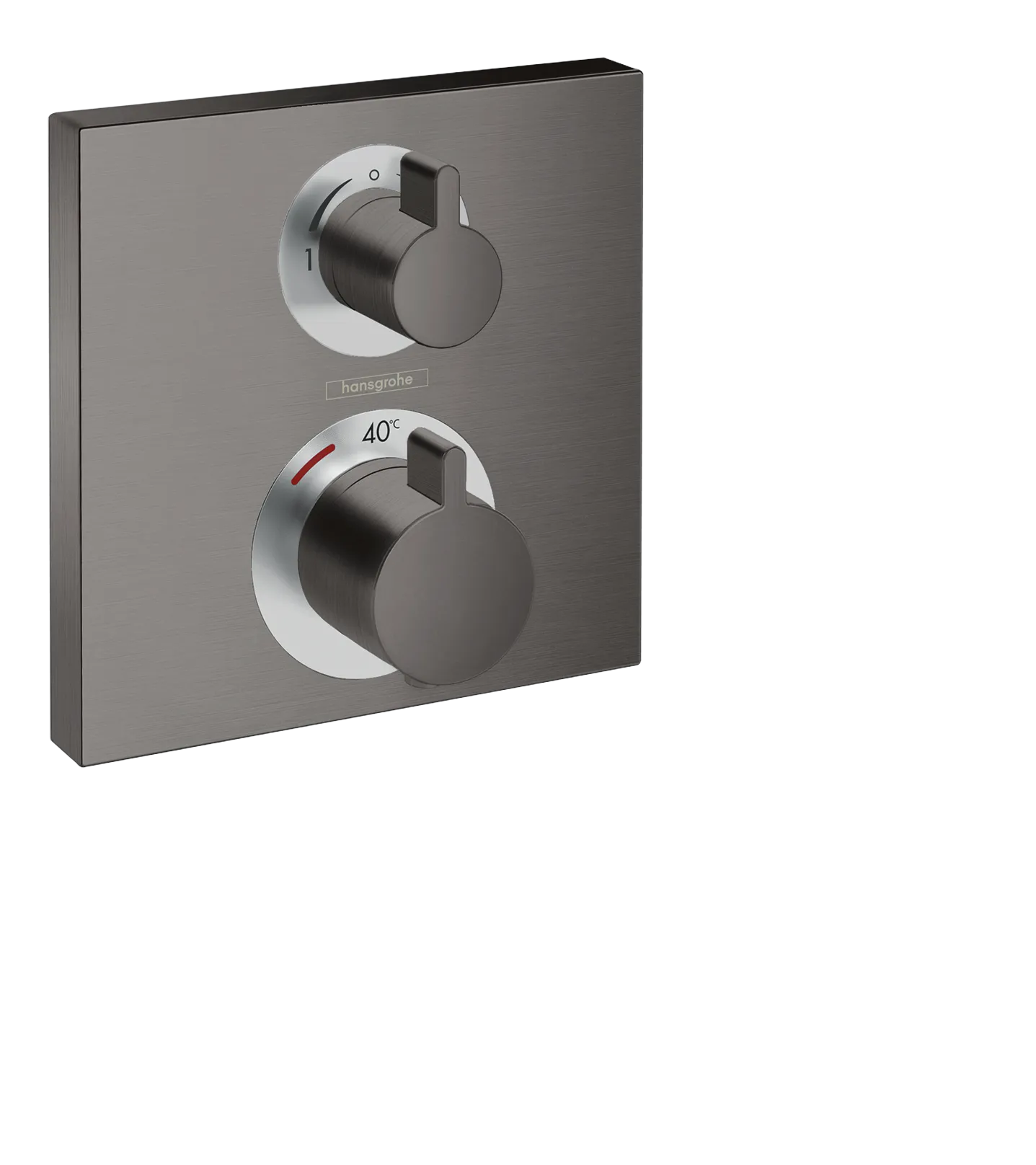 Thermostat Unterputz Ecostat Square Fertigset 2 Verbraucher chrom Thermostat Unterputz Ecostat Square Fertigset 2 Verbraucher chrom