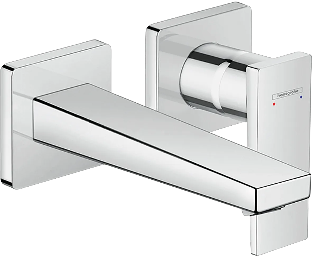 Hansgrohe Metropol Einhebel-Waschtischmischer Unterputz für Wandmontage, Chrom Hansgrohe Metropol Einhebel-Waschtischmischer Unterputz für Wandmontage, Chrom