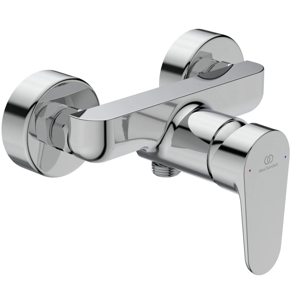 Brausearmatur Aufputz Cerafine O, Ausladung 50-55mm, Chrom Brausearmatur Aufputz Cerafine O, Ausladung 50-55mm, Chrom