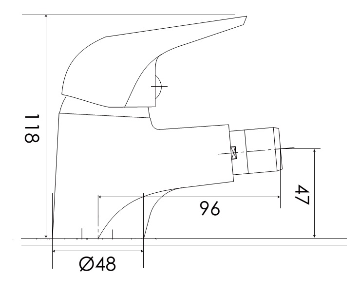 Bidet-Einhandbatterie AqvaBasic II - 1"1/4 Zugstangen-Ablaufgarnitur - Kartusche mit keramischen Dichtscheiben - Heißwassersperre - Wassermengendurchflussregulierung - flexible Druckschläuche 3/8", DVGW W270 - P-IX 18222/IA - chrom Bidet-Einhandbatterie AqvaBasic II - 1"1/4 Zugstangen-Ablaufgarnitur - Kartusche mit keramischen Dichtscheiben - Heißwassersperre - Wassermengendurchflussregulierung - flexible Druckschläuche 3/8", DVGW W270 - P-IX 18222/IA - chrom