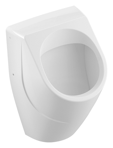 Absaug-Urinal O.novo 752400, 320 x 335 x 560 mm, Oval, ohne Deckel, Zulauf verdeckt, Weiß Alpin