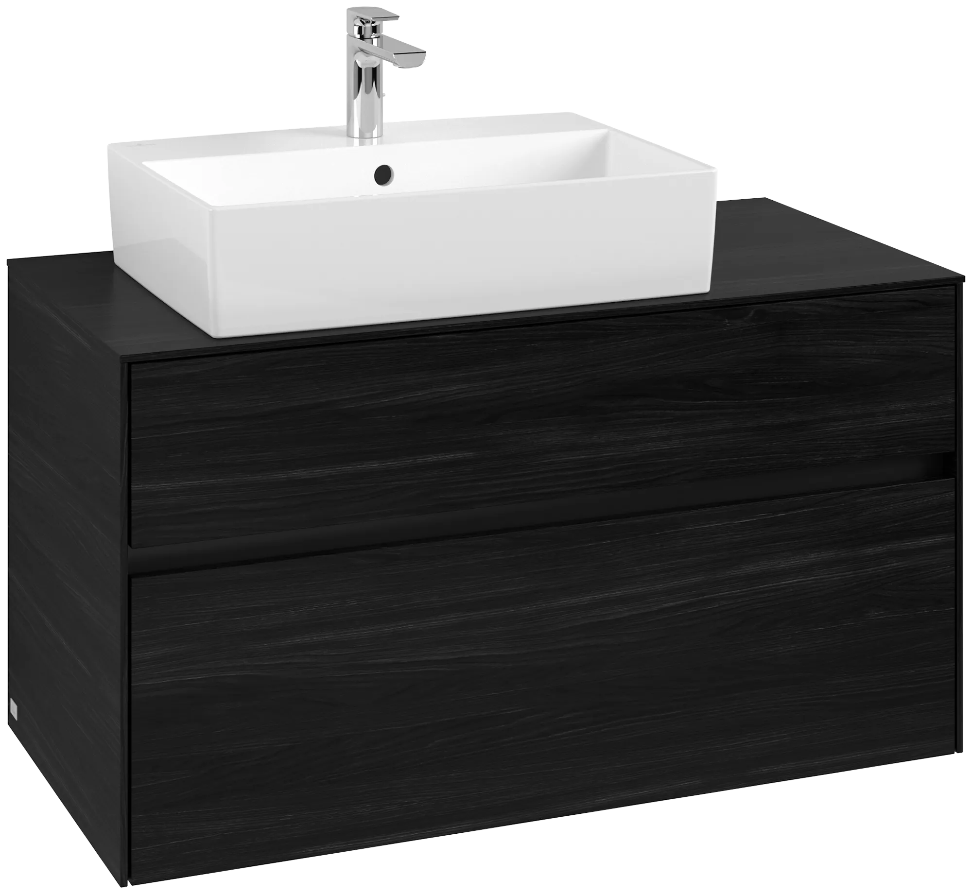 Villeroy & Boch Collaro Waschbeckenunterschrank C126B0, 1000x548x500mm, Black Oak