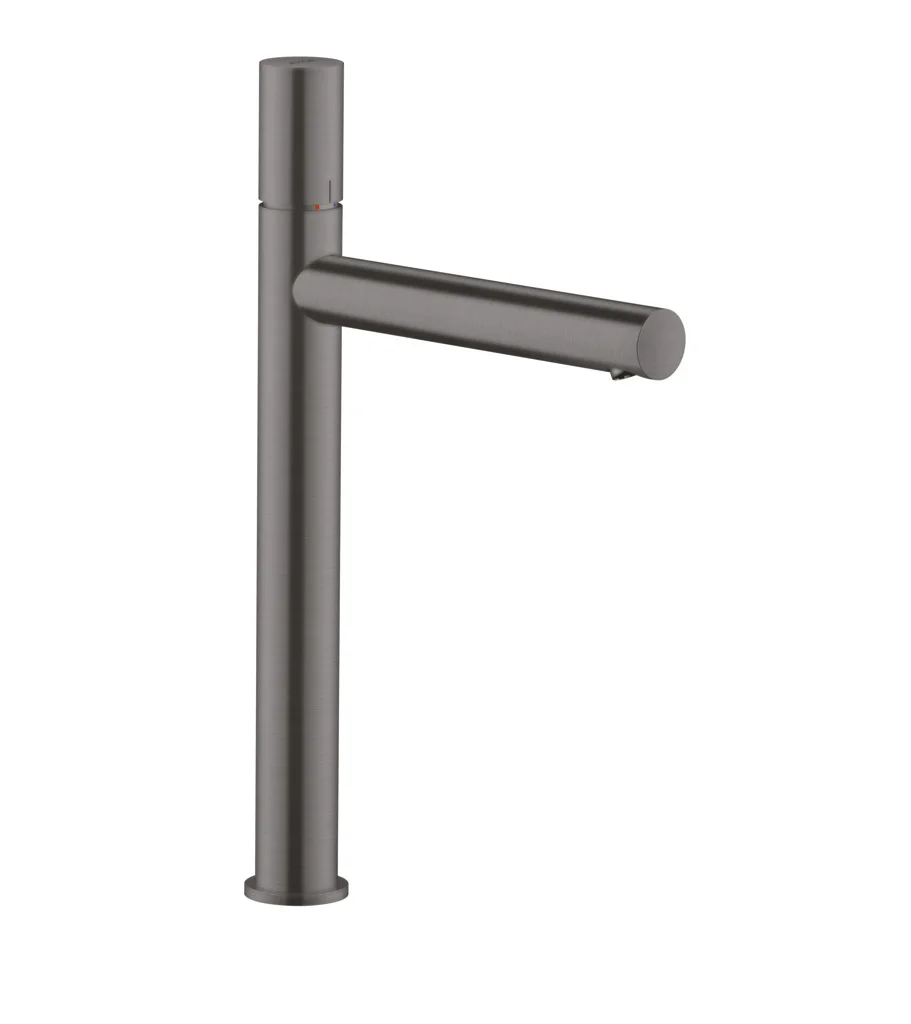 Hansgrohe AXOR Uno Einhebel-Waschtischmischer 260, Brushed Black Chrome, Ausladung 198 mm, Auslaufhöhe 259 mm, Zerogriff, Laminarstrahl, max. Durchflussmenge 5 l/min Hansgrohe AXOR Uno Einhebel-Waschtischmischer 260, Brushed Black Chrome, Ausladung 198 mm, Auslaufhöhe 259 mm, Zerogriff, Laminarstrahl, max. Durchflussmenge 5 l/min