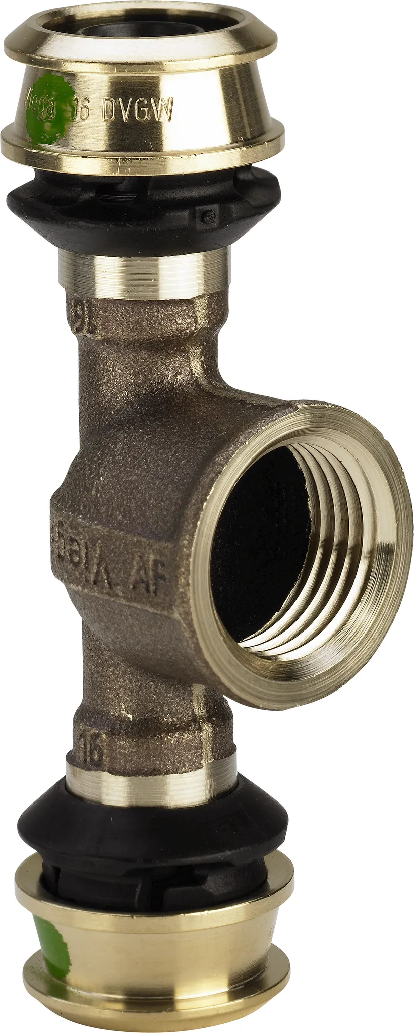Viega „Raxofix“ T-Stück mit 2 Muffen und Innengewinde 50 mm × 1″ × 50 mm Viega „Raxofix“ T-Stück mit 2 Muffen und Innengewinde 50 mm × 1″ × 50 mm