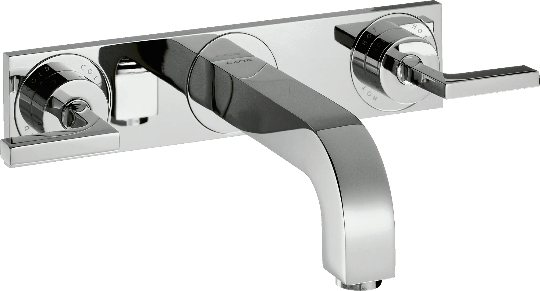 Hansgrohe AXOR Citterio 3-Loch Waschtischarmatur Unterputz Chrom Hansgrohe AXOR Citterio 3-Loch Waschtischarmatur Unterputz Chrom