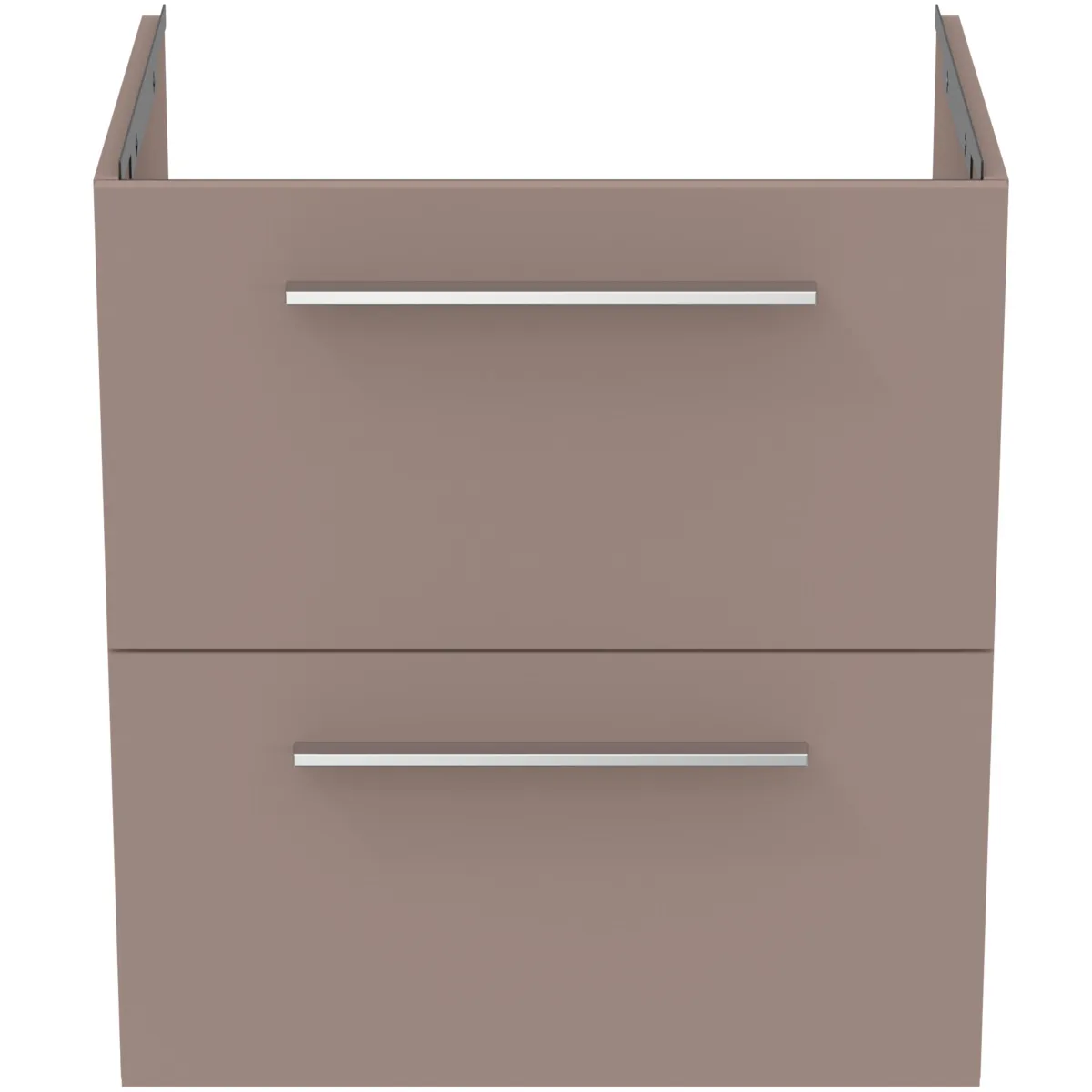 Waschtischunterschrank i.life A 2 Auszüge 580x440x630mm Weiß matt
