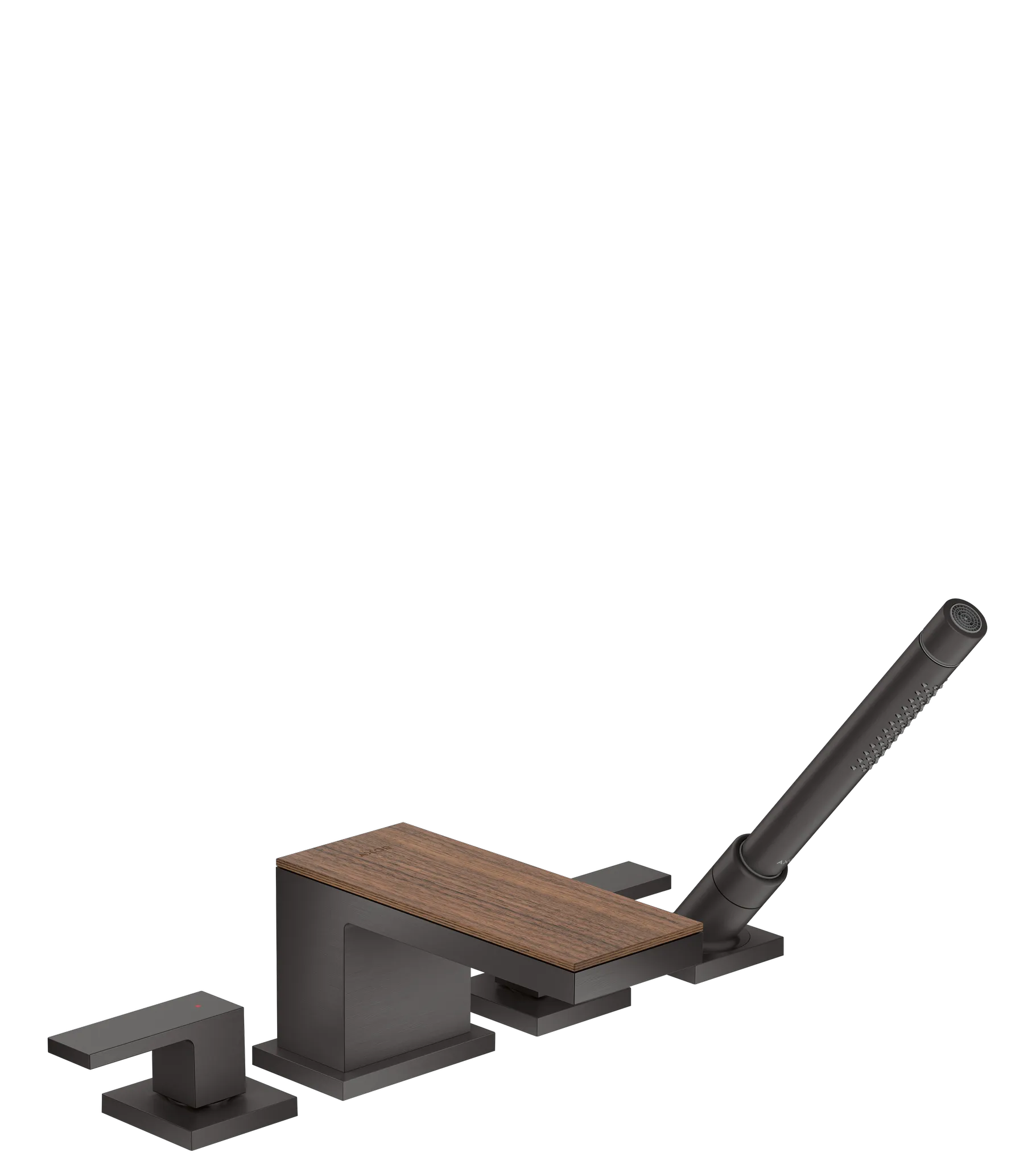 Hansgrohe AXOR MyEdition Mischer mit Platte 200 Amerikanischer Nussbaum Hansgrohe AXOR MyEdition Mischer mit Platte 200 Amerikanischer Nussbaum