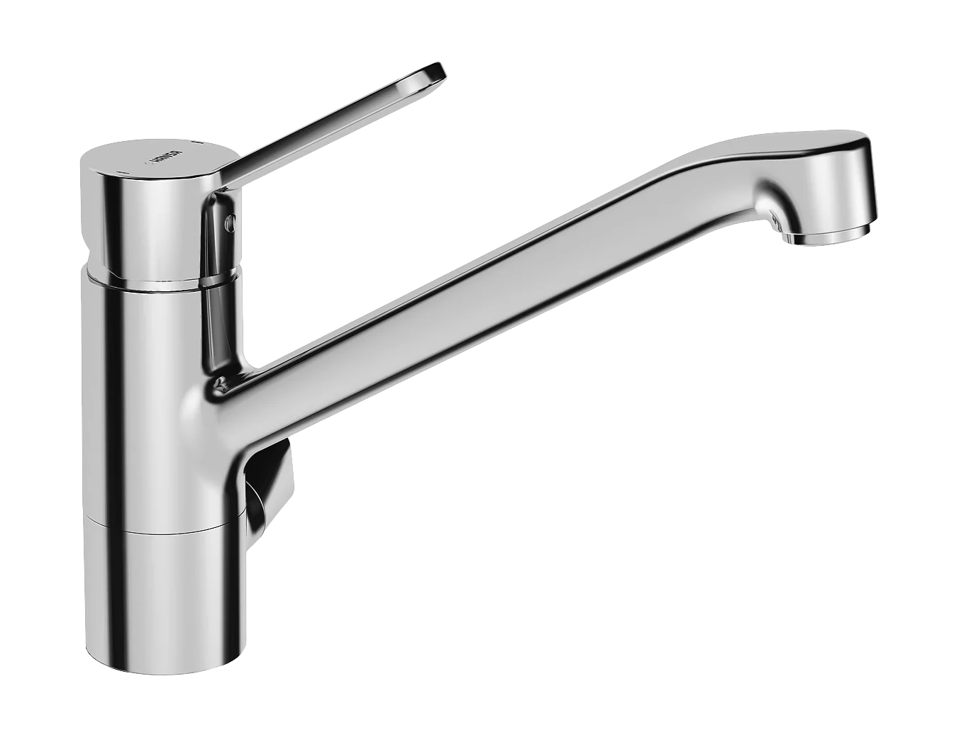 HansaPRIMO Einhebelmischer Küchenarmatur mit Spülmaschinenventil 4950, Ausladung 210 mm, DN15, Chrom