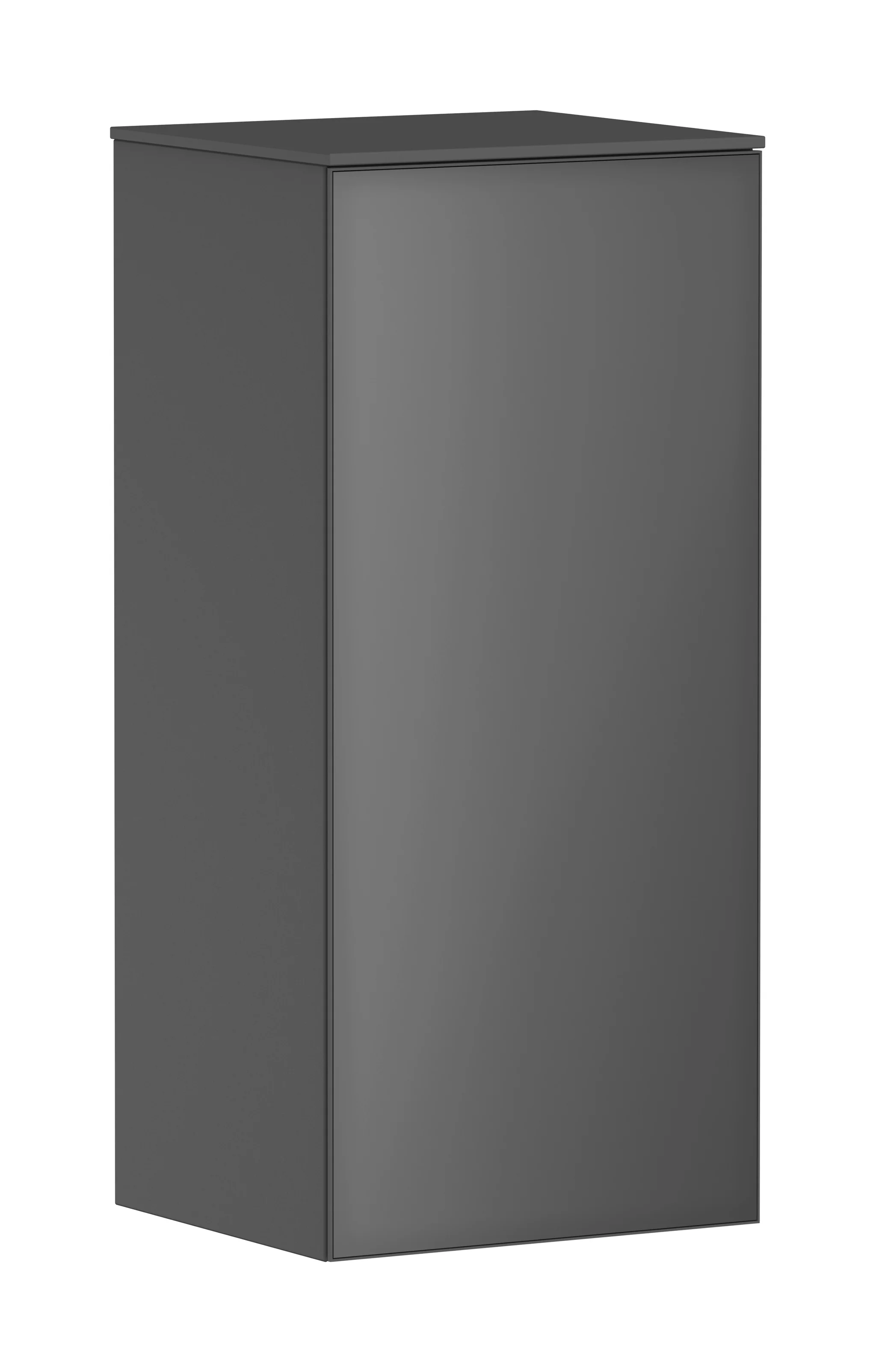 Hansgrohe Xevolos E Halbhochschrank Schiefergrau Metallic 400/360 mm, Türanschlag links, PushOpen-Funktion Hansgrohe Xevolos E Halbhochschrank Schiefergrau Metallic 400/360 mm, Türanschlag links, PushOpen-Funktion