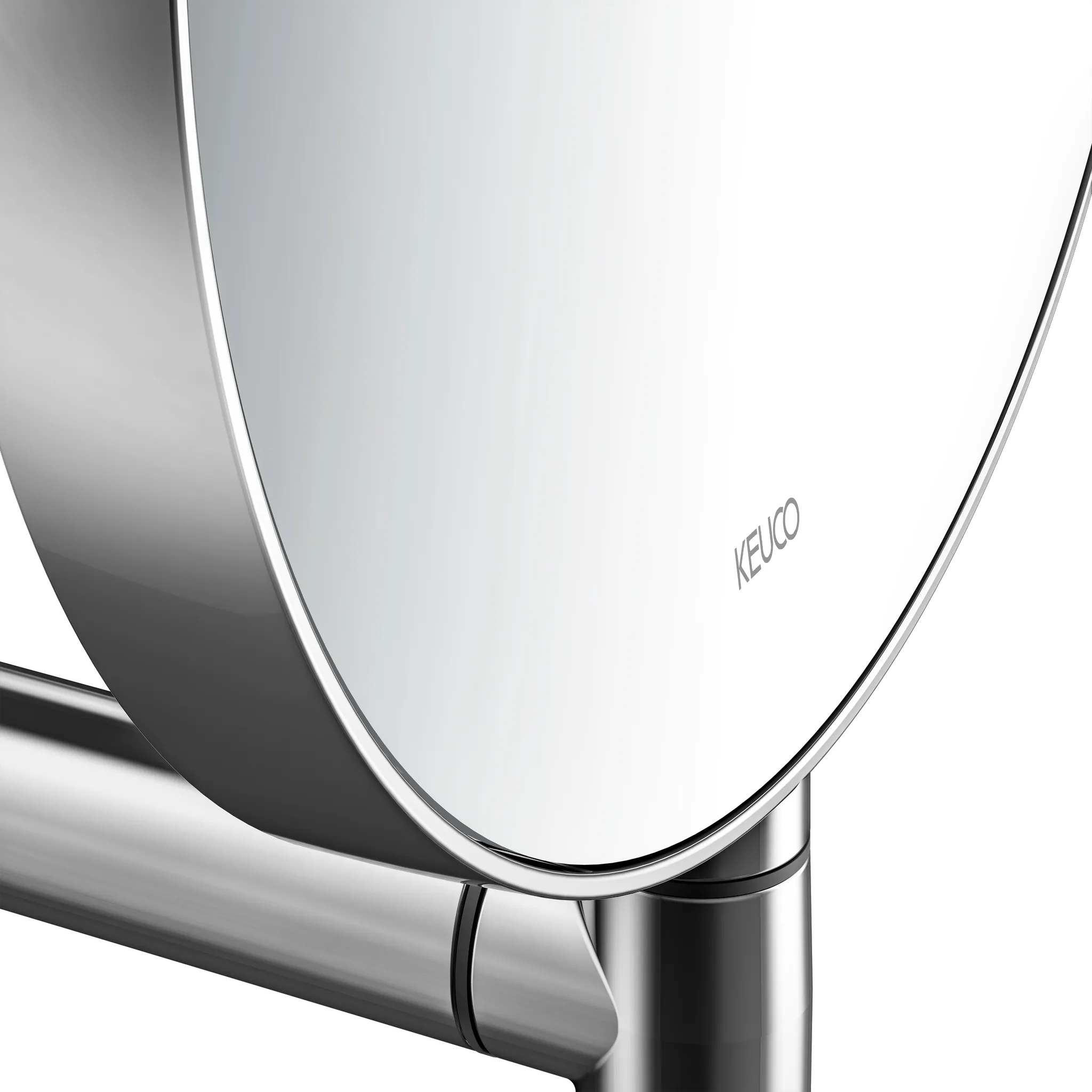 KEUCO Kosmetikspiegel PLAN unbeleuchtet Wandmodell verchromt