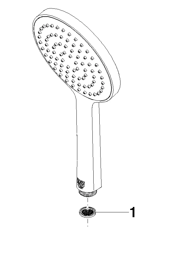 Dornbracht Handbrause SERIENNEUTRAL Bronze gebürstet, Brausekopf Durchmesser 130 mm, Durchfluss max. 6,8 l/min bei 3 Bar, Anschluss 1/2" Dornbracht Handbrause SERIENNEUTRAL Bronze gebürstet, Brausekopf Durchmesser 130 mm, Durchfluss max. 6,8 l/min bei 3 Bar, Anschluss 1/2"