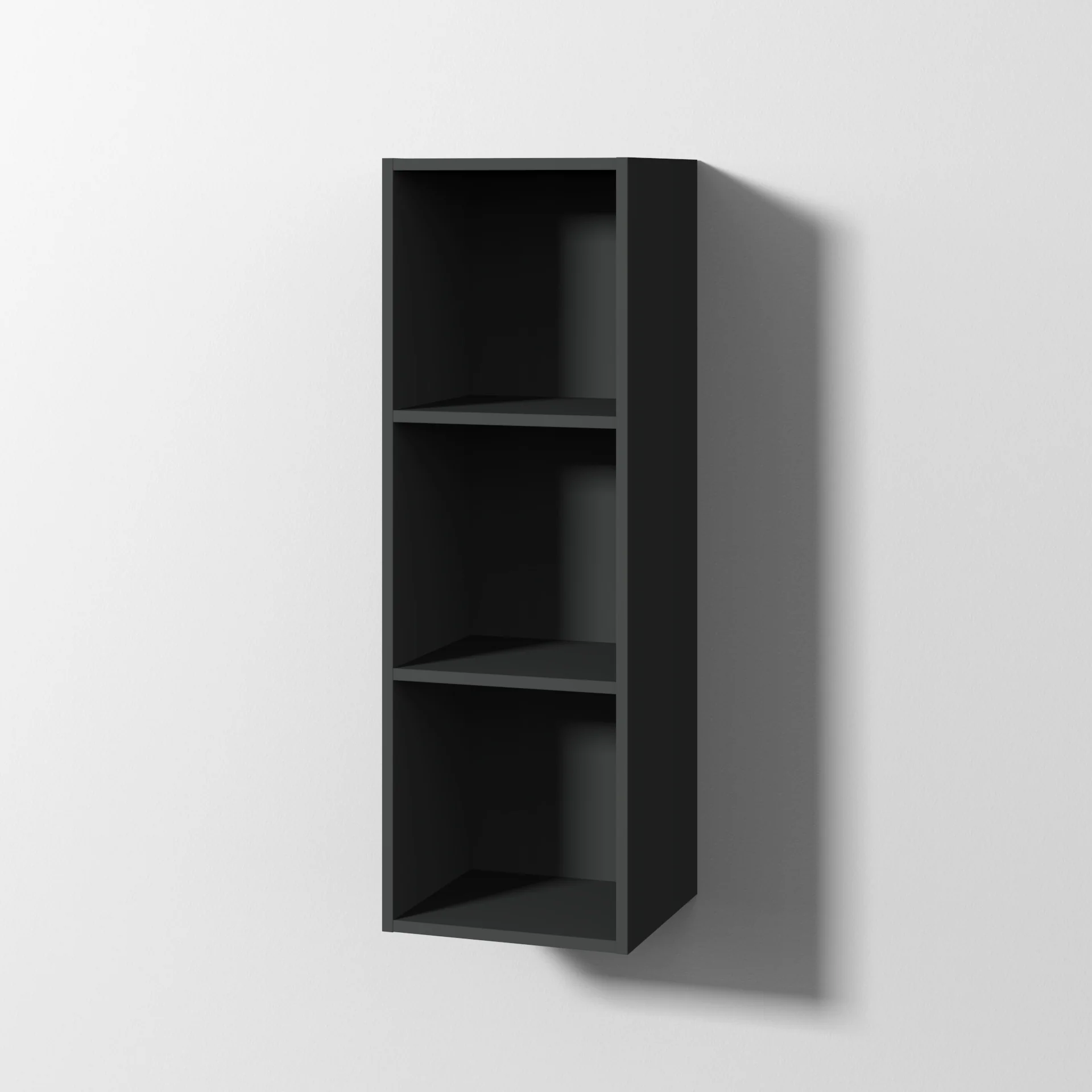 Sanipa Cubes Regalmodul offen Graphit-Matt 1050x350x328 mm drehbar, horizontal/vertikal montierbar, kombinierbar mit allen Sanipa-Badmöbeln