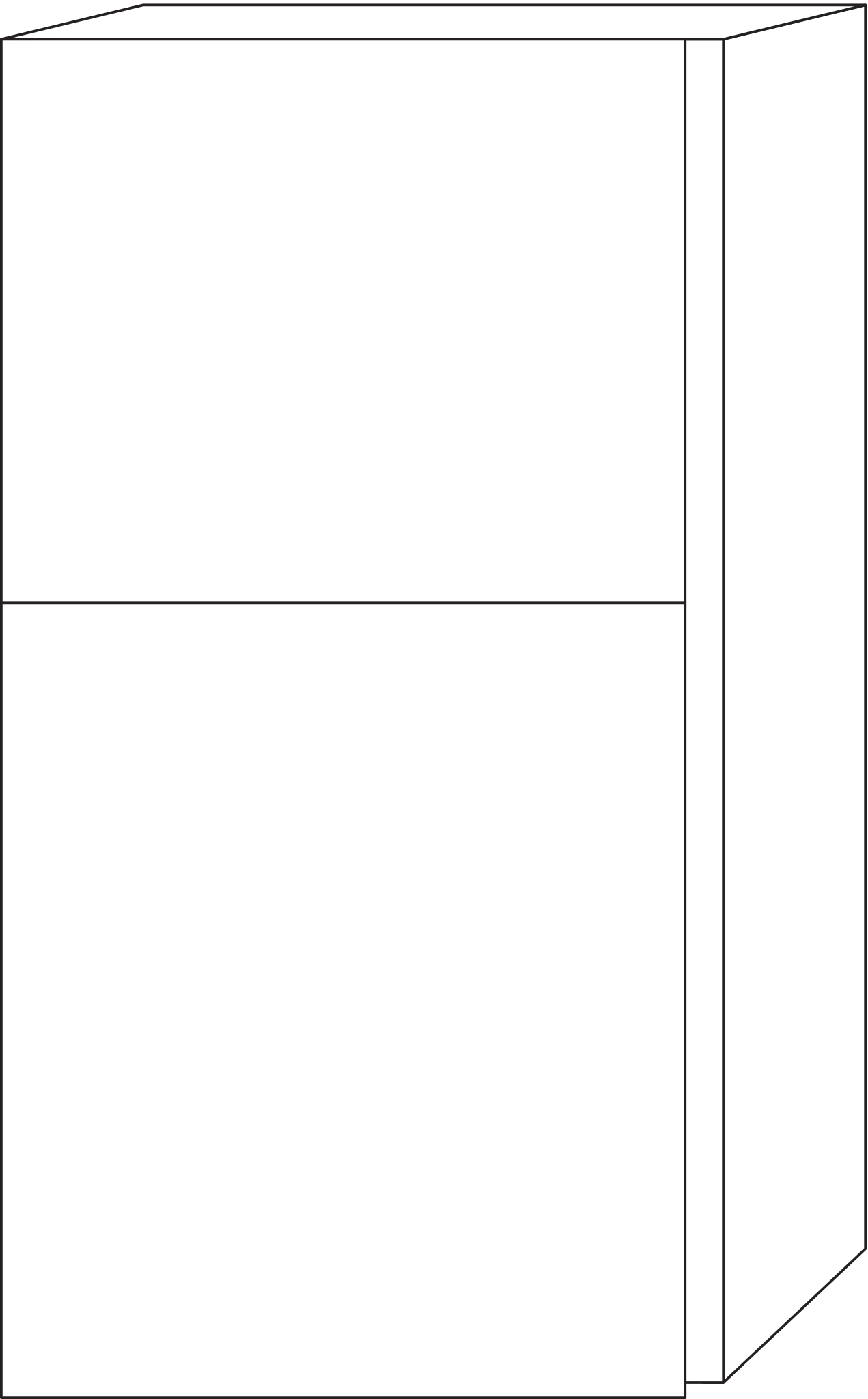 Sanipa Unterschrank „3way“ 300 × 580 × 345 mm in Anthrazit (matt)