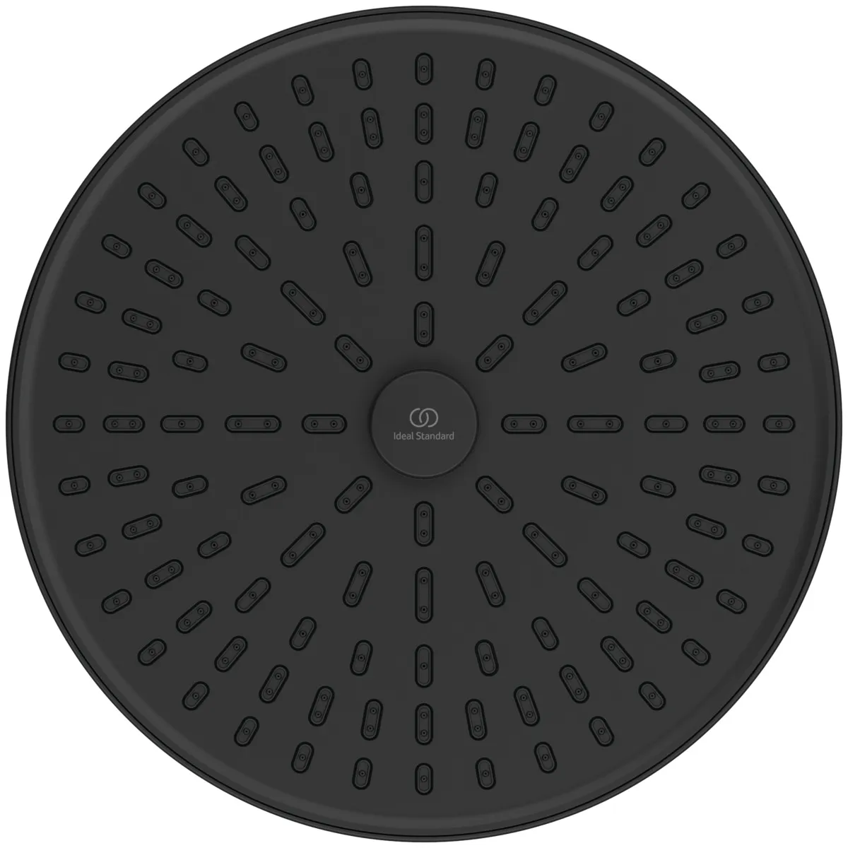 Ideal Standard 2-Funktions-Regenbrause Idealrain Alu+ Silk Black, Durchmesser 260 mm, Durchfluss 8 l/min, EasyClean, Anschluss G1/2 Ideal Standard 2-Funktions-Regenbrause Idealrain Alu+ Silk Black, Durchmesser 260 mm, Durchfluss 8 l/min, EasyClean, Anschluss G1/2