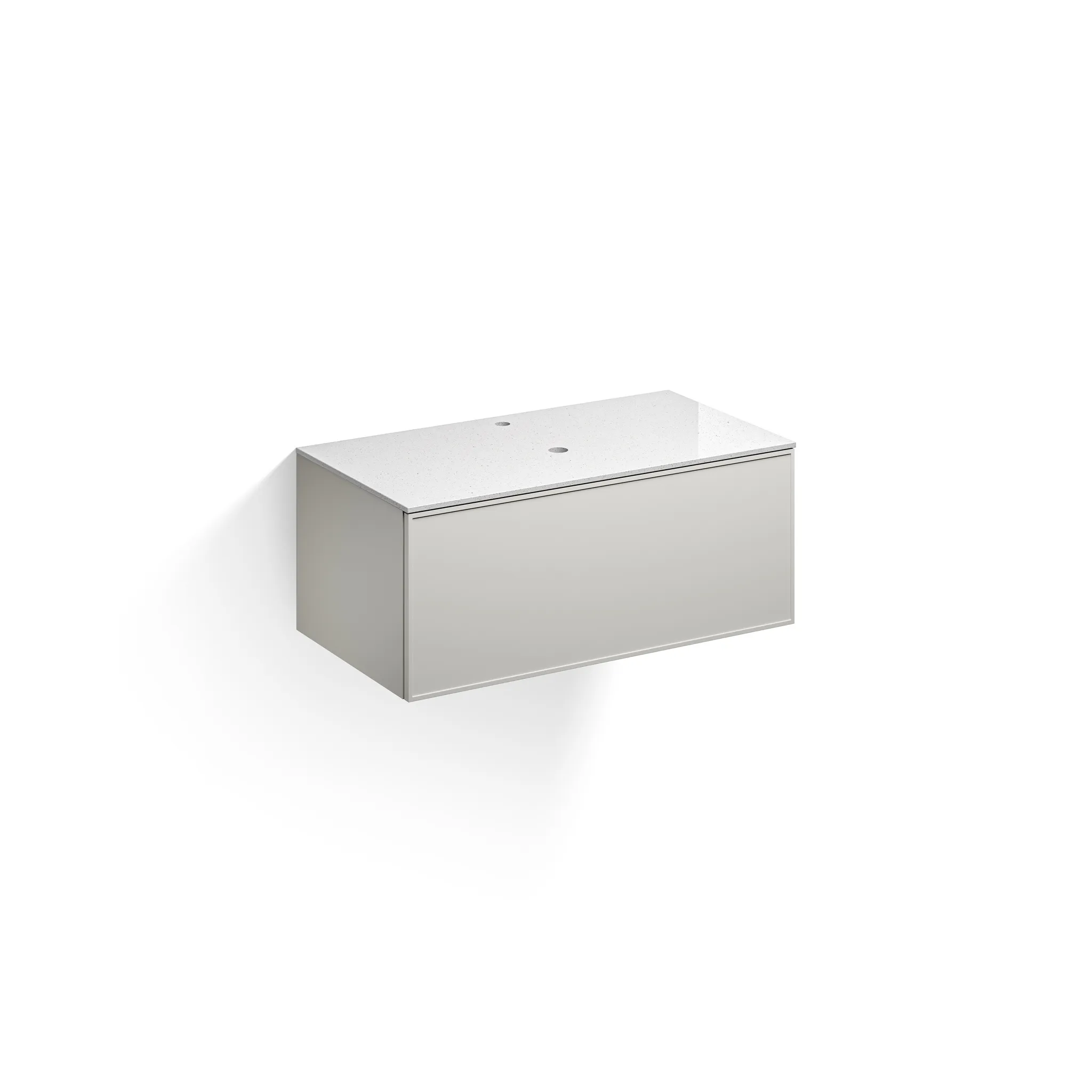 Alape Möbelmodul Arkta 1000x400 Snow/Seidengrau