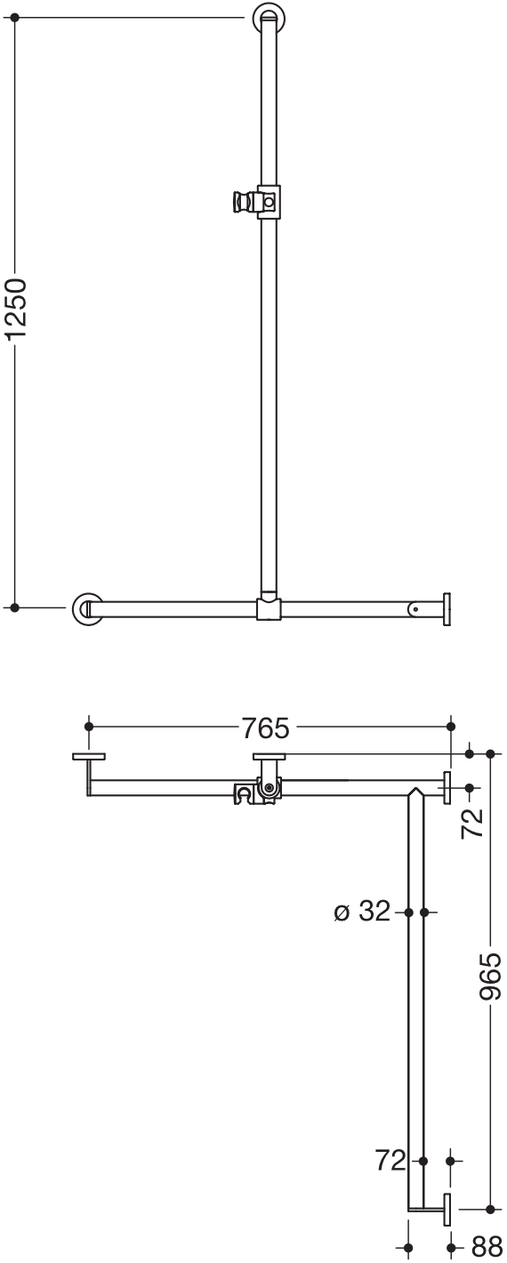 HEWI Haltegriff „System 900“