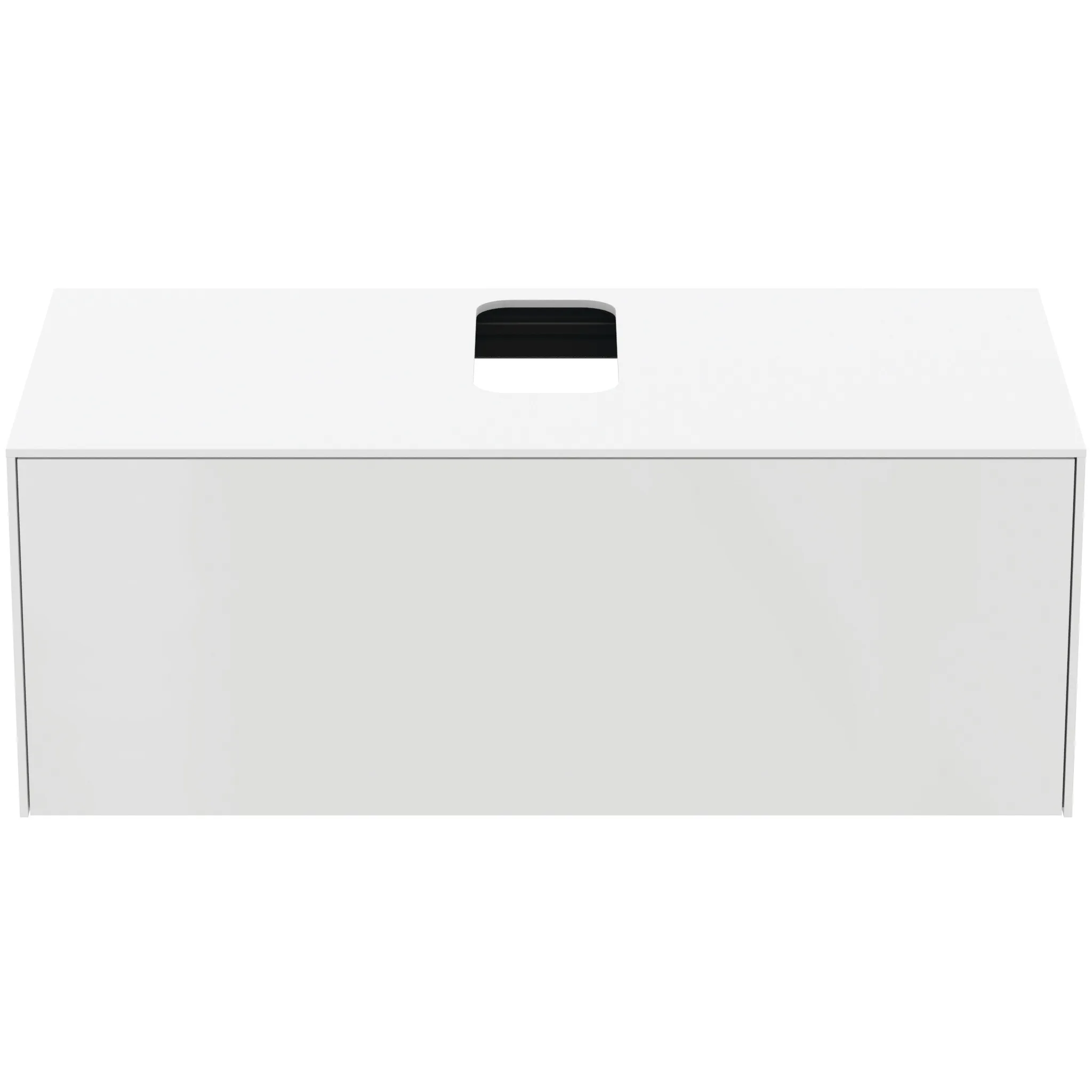 Ideal Standard Waschtischunterschrank „Conca“ 100,2 × 37 × 50,5 cm Weiß matt lackiert Ideal Standard Waschtischunterschrank „Conca“ 100,2 × 37 × 50,5 cm Weiß matt lackiert