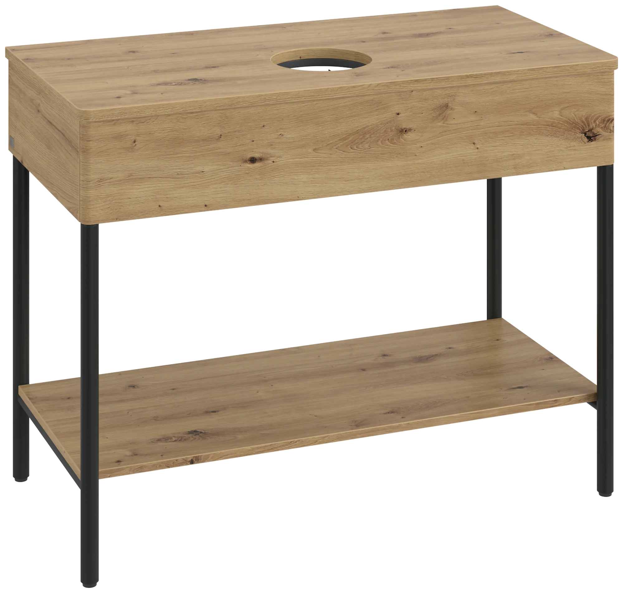 Villeroy & Boch Waschbeckenunterschrank Artis L64011, Eckig Oak Natural Touch, 1000x782x500mm, mit Beleuchtung und Push-to-open Funktion Villeroy & Boch Waschbeckenunterschrank Artis L64011, Eckig Oak Natural Touch, 1000x782x500mm, mit Beleuchtung und Push-to-open Funktion