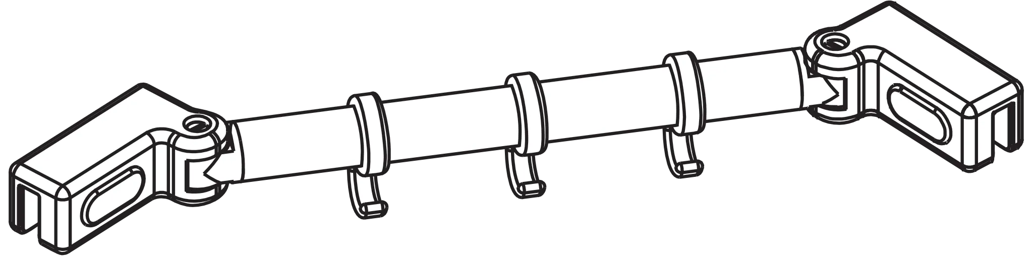 Kermi Duschdesign Stabilisierung „IBIZA 2000“ 700 mm in Silber Mattglanz Kermi Duschdesign Stabilisierung „IBIZA 2000“ 700 mm in Silber Mattglanz