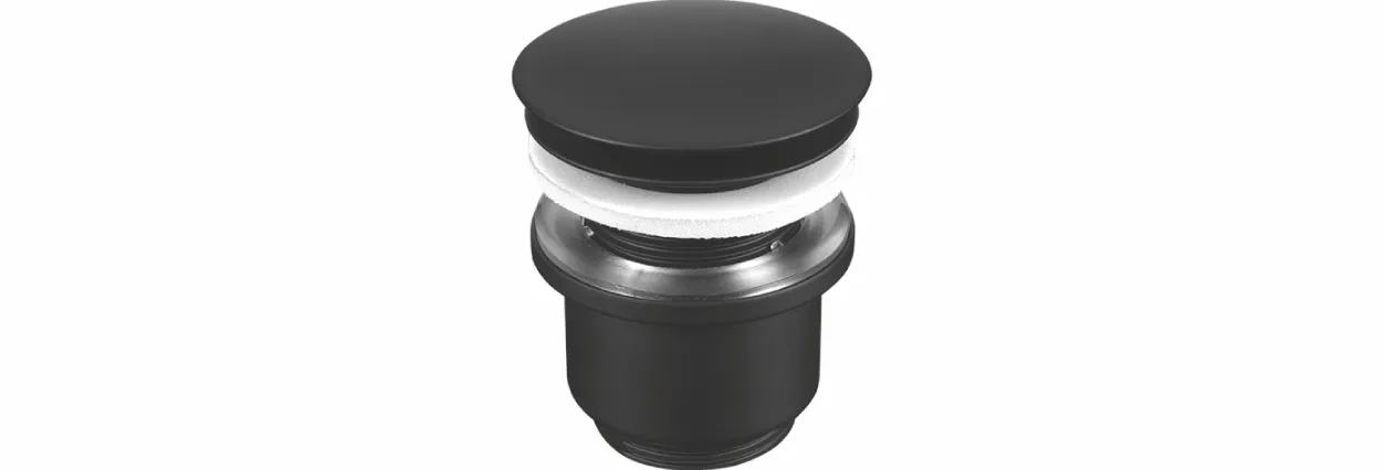 Design-Excentergarnitur 1 1/4″ohne Überlaufschlitze, verschließbar