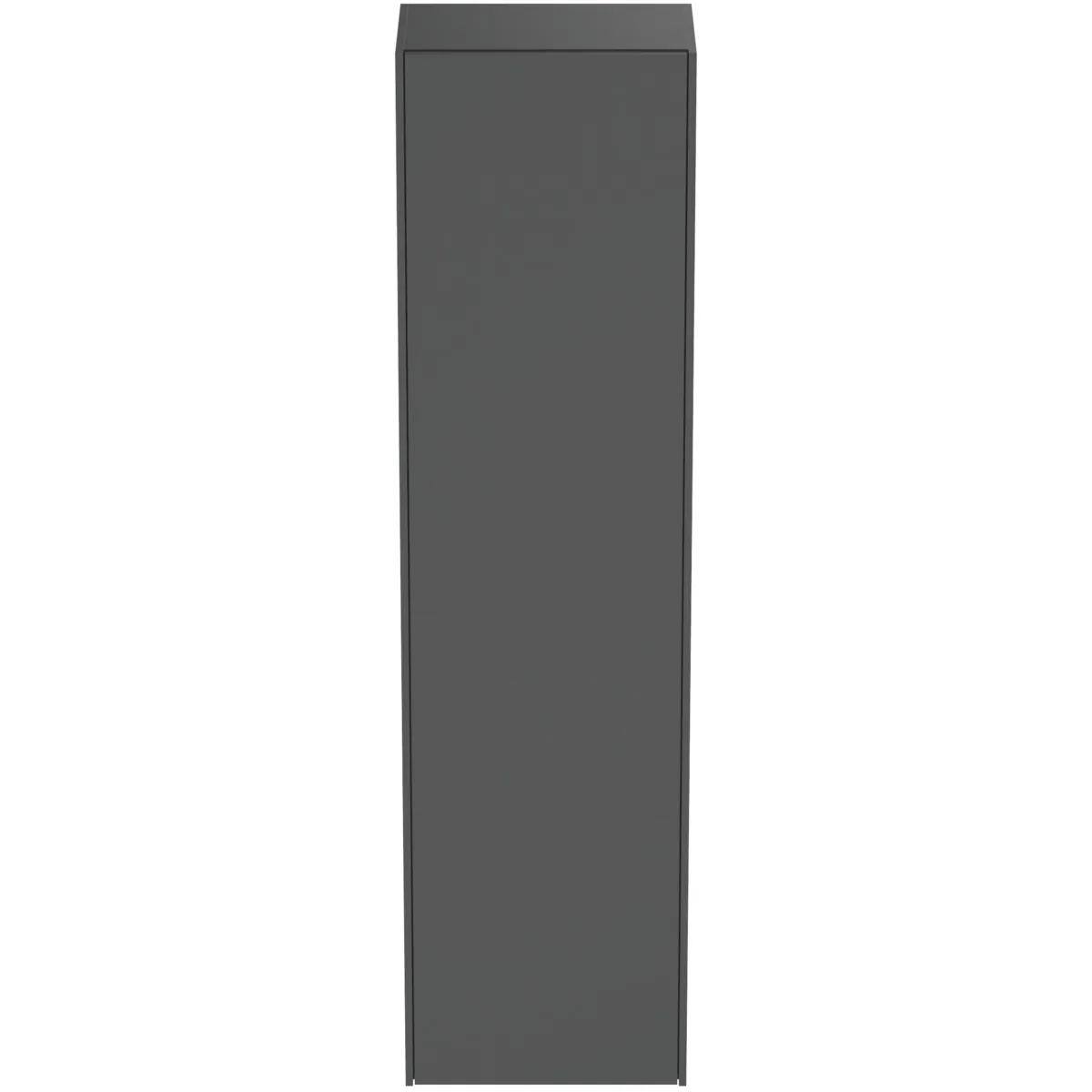 Ideal Standard Halbhochschrank Conca, 1 Tür, Anschlag links/rechts, 370x250x1400mm, Anthrazit Ideal Standard Halbhochschrank Conca, 1 Tür, Anschlag links/rechts, 370x250x1400mm, Anthrazit