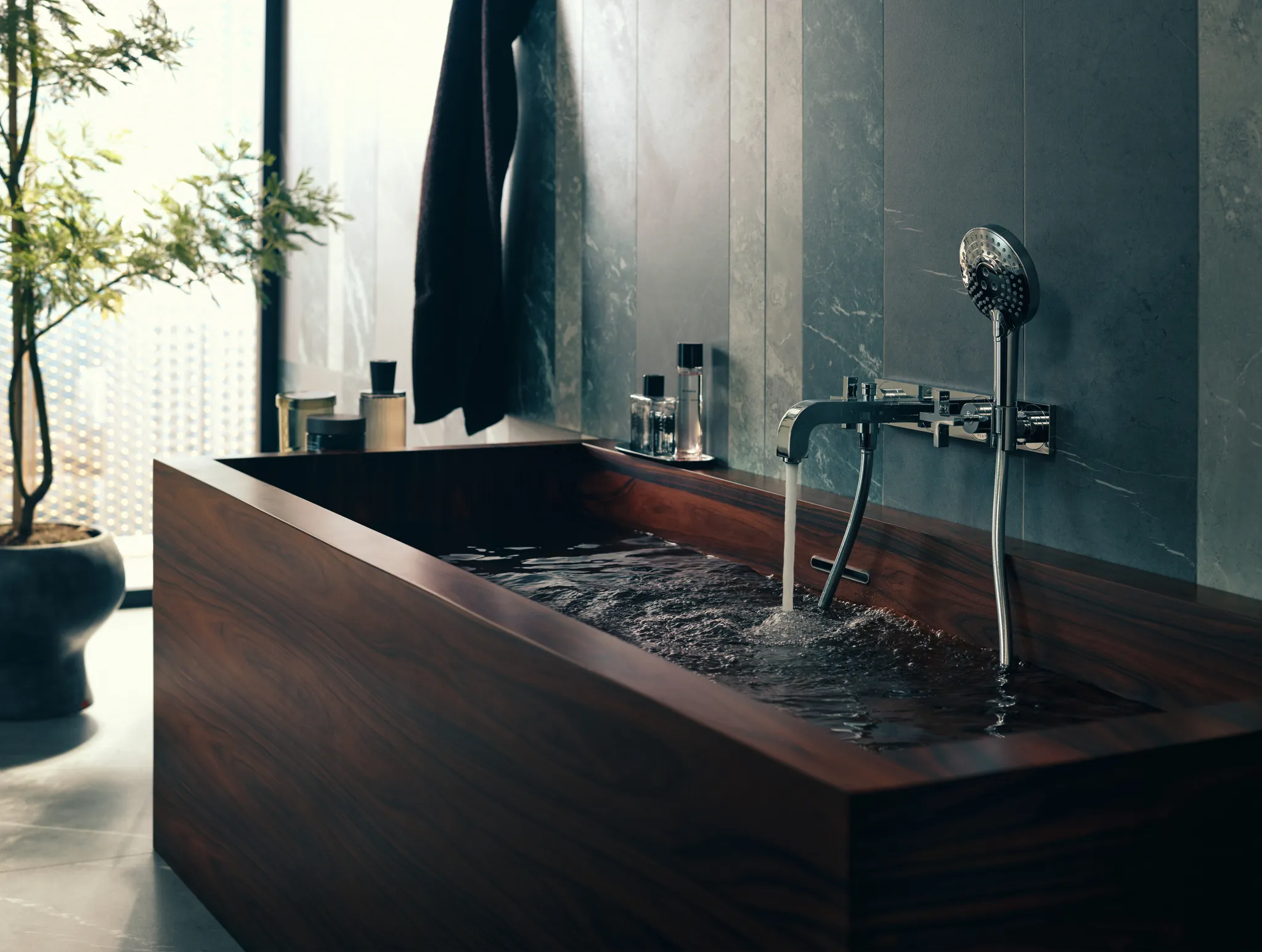 Hansgrohe AXOR Citterio 3-Loch Wannenarmatur Unterputz Chrom Hansgrohe AXOR Citterio 3-Loch Wannenarmatur Unterputz Chrom