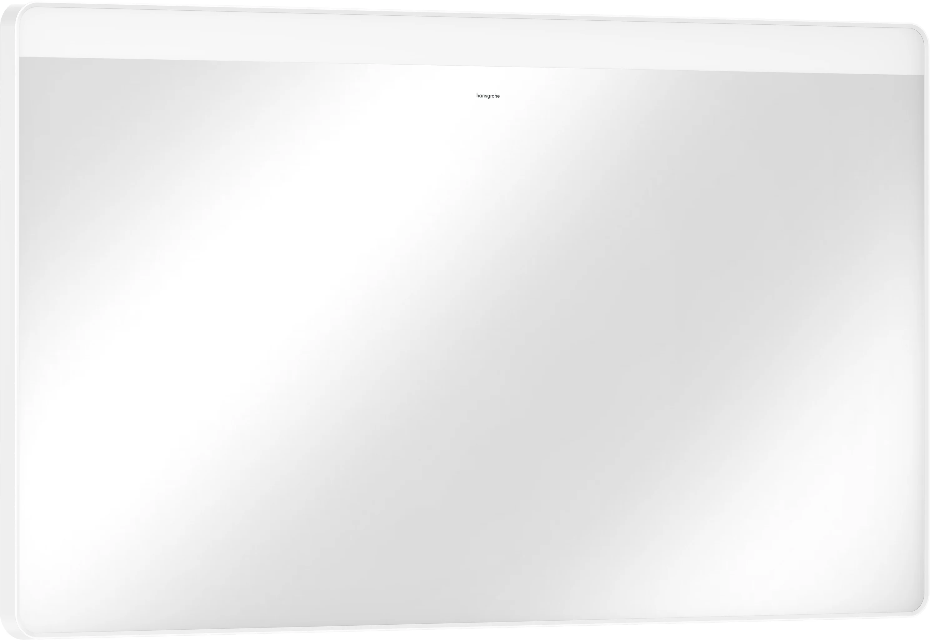 Hansgrohe Xarita Lite Q Spiegel mit LED-Beleuchtung, IR-Sensor, AntiFog, Mattweiß, 1200 x 700 x 30 mm