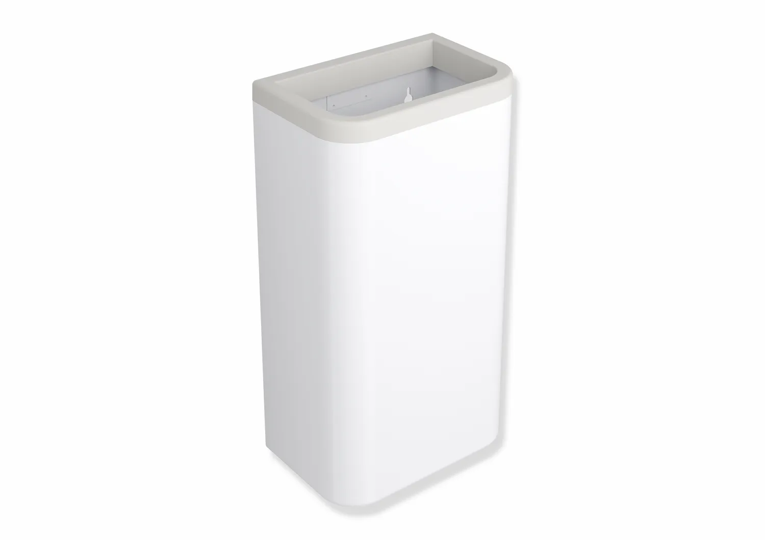 HEWI Papierabfallbehälter „Serie 477“ 28,1 × 50,5 × 18,1 cm in Lichtgrau HEWI Papierabfallbehälter „Serie 477“ 28,1 × 50,5 × 18,1 cm in Lichtgrau