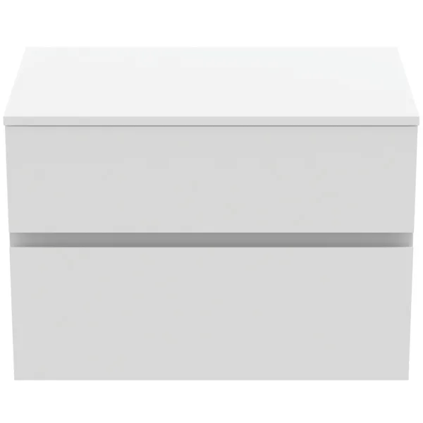 Ideal Standard Waschtischunterschrank „Finesse“ 80,2 × 55,8 × 50,5 cm Weiß matt lackiert Ideal Standard Waschtischunterschrank „Finesse“ 80,2 × 55,8 × 50,5 cm Weiß matt lackiert