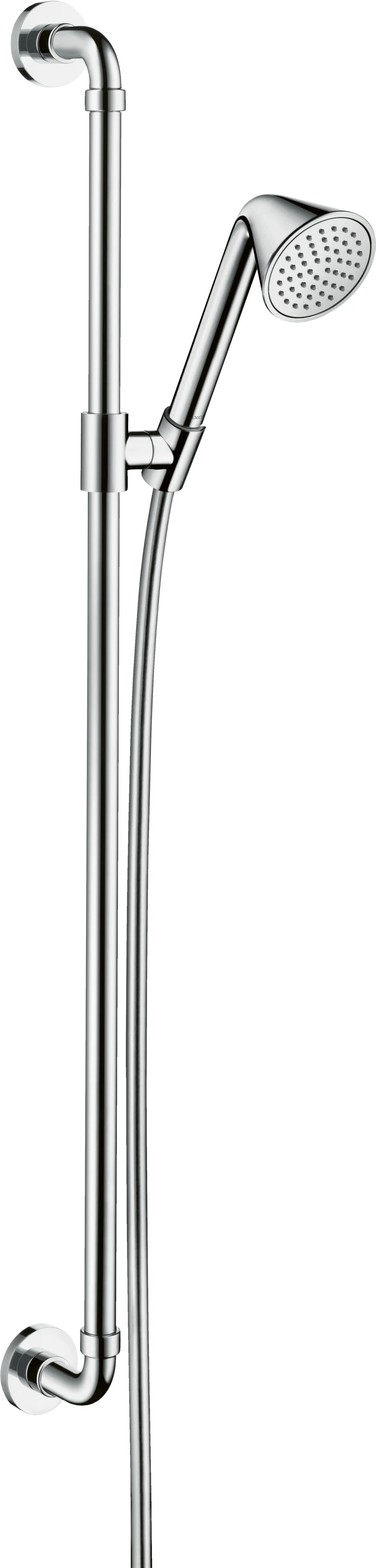 Hansgrohe AXOR Showers/ Front Brauseset chrom, 0,90 m, Handbrause 85 mm Rain, QuickClean, 8,2 l/min, Mindestfließdruck 1 bar Hansgrohe AXOR Showers/ Front Brauseset chrom, 0,90 m, Handbrause 85 mm Rain, QuickClean, 8,2 l/min, Mindestfließdruck 1 bar