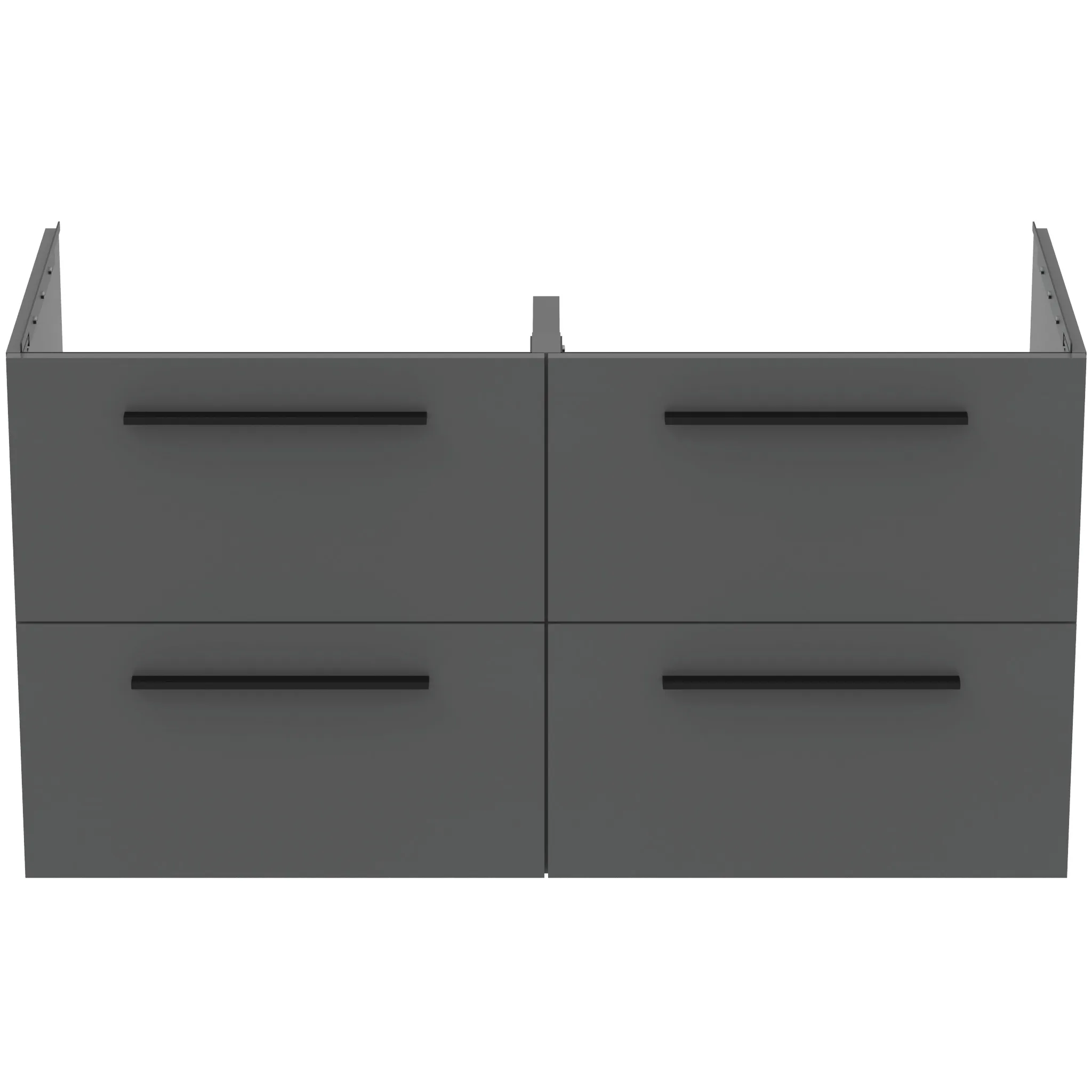 Ideal Standard Waschtischunterschrank „i.lifeB“ 120 × 63 × 50,5 cm Quarzgrau matt