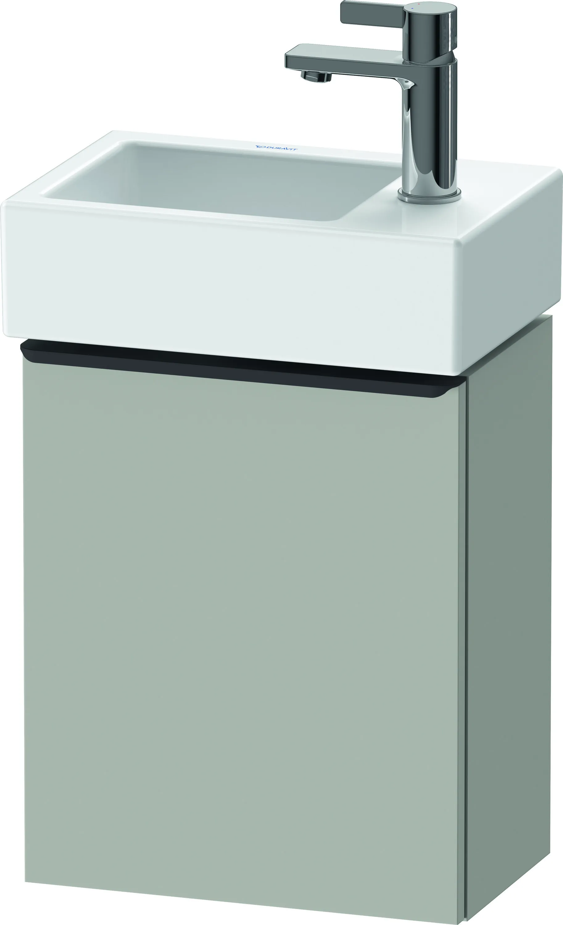 Duravit Waschtischunterschrank wandhängend „D-Neo“ 36,4 × 44 × 22,2 cm in Betongrau Matt