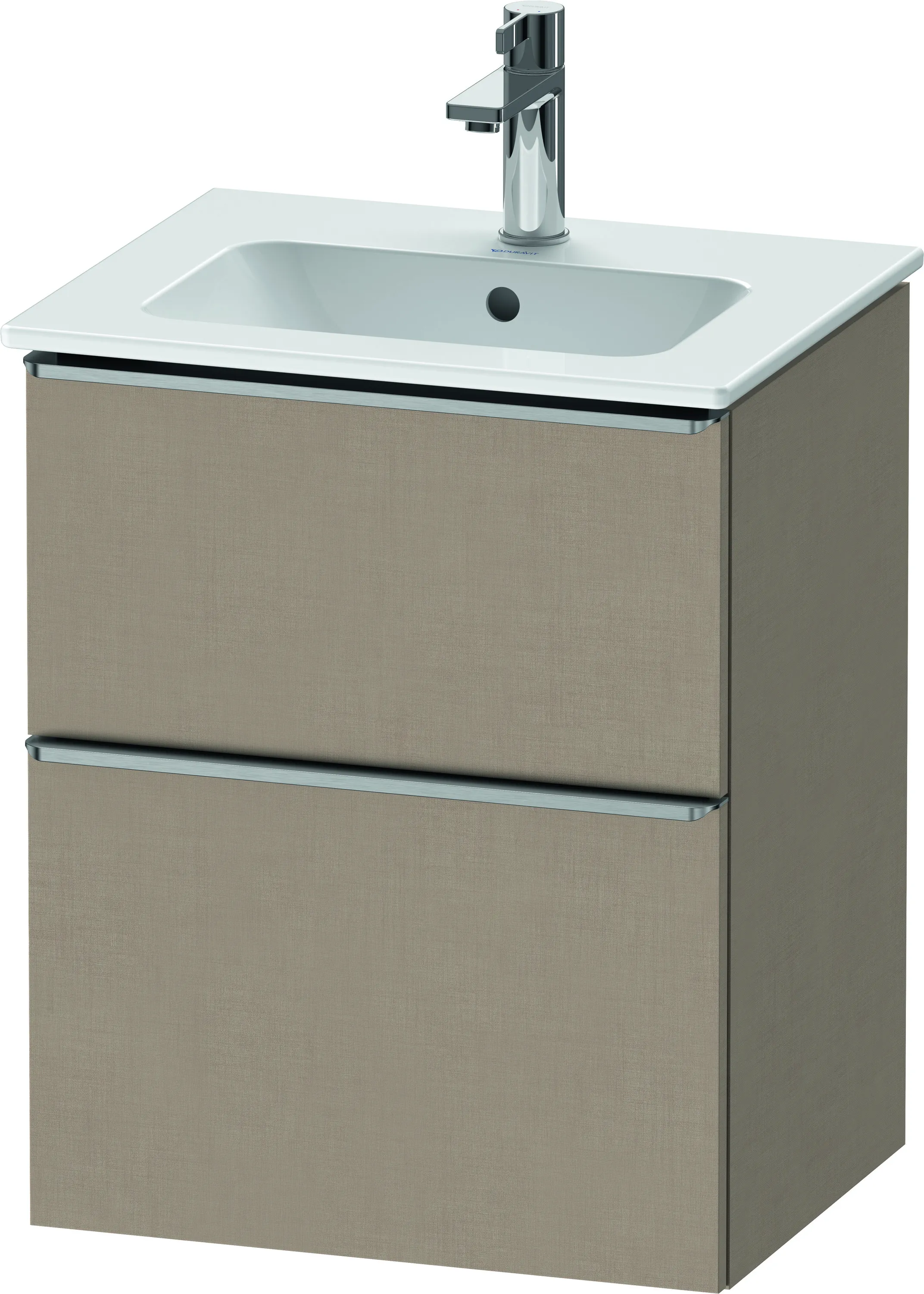 Duravit Waschtischunterschrank wandhängend „D-Neo“ 51 × 62,5 × 40,2 cm Leinen