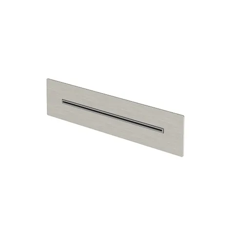 Kludi-ASANA Wand-Wasserfall in St. Brushed Nickel, DN 15, fester Auslauf, Durchflussmenge >45 l/min bei 3 bar, nur für Wandeinbau Kludi-ASANA Wand-Wasserfall in St. Brushed Nickel, DN 15, fester Auslauf, Durchflussmenge >45 l/min bei 3 bar, nur für Wandeinbau