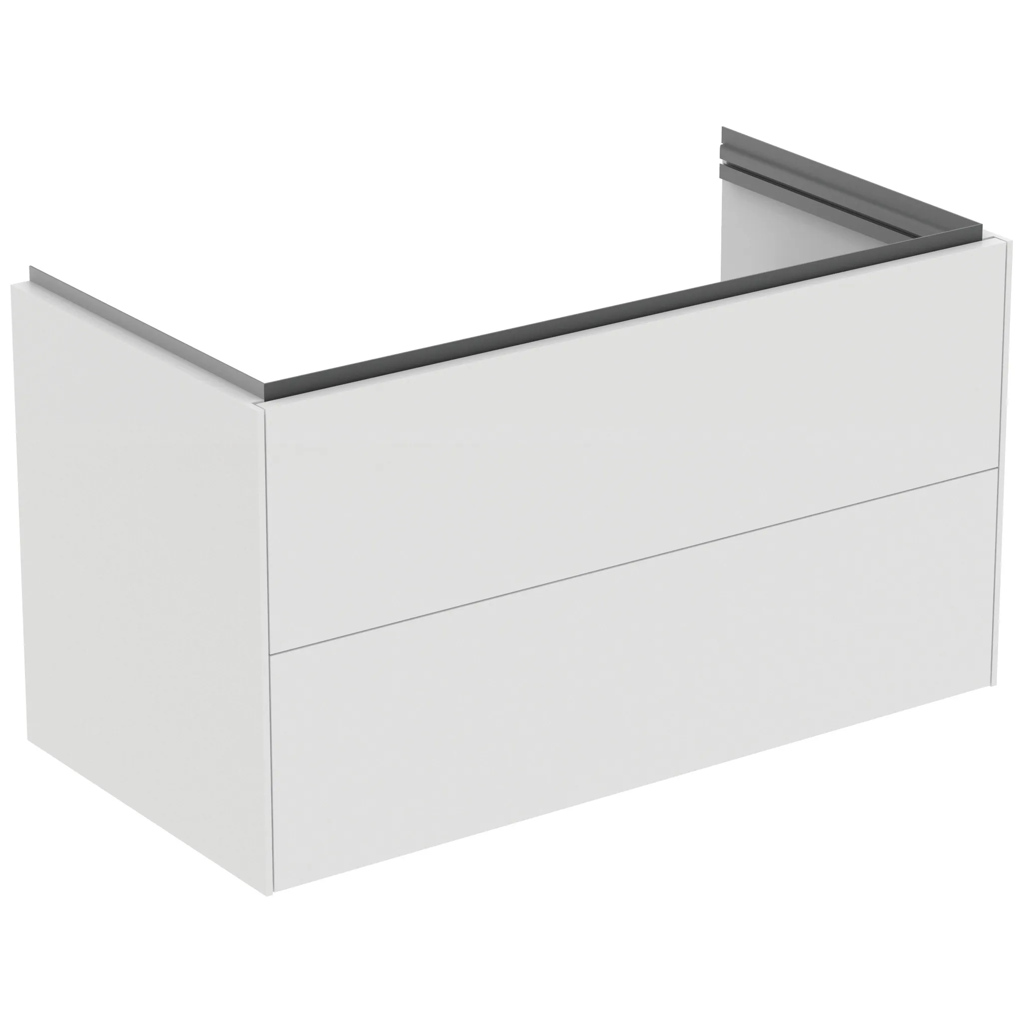 Ideal Standard Waschtischunterschrank „Conca“ 100 × 55,5 × 50,5 cm Weiß matt lackiert