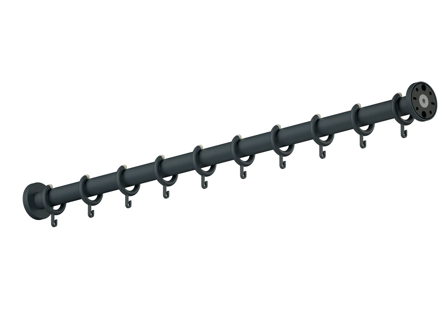 HEWI Duschvorhangstange „Serie 801“ HEWI Duschvorhangstange „Serie 801“