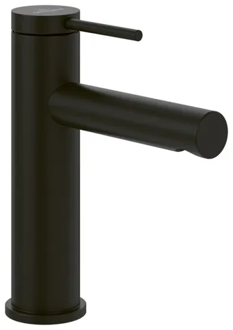 Einhand-Waschtischarmatur „Loop & Friends“ 14,9 cm Ausladung 112 mm in Matt Black