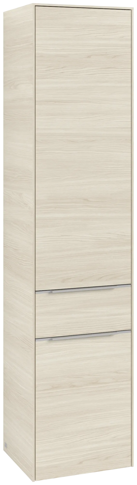 Villeroy & Boch Hochschrank mit Schublade „Subway 3.0“ 40 × 171 × 36,2 × 36,2 cm 2 Türen, 1 Auszug, 1 × fixer Fachboden, Anschlag: links, 3 × Glasfachboden, 2 Türen, Anschlag links Anschlag: links / Front- & Korpusfarbe: White Oak / Grifffarbe: Aluminium glänzend Villeroy & Boch Hochschrank mit Schublade „Subway 3.0“ 40 × 171 × 36,2 × 36,2 cm 2 Türen, 1 Auszug, 1 × fixer Fachboden, Anschlag: links, 3 × Glasfachboden, 2 Türen, Anschlag links Anschlag: links / Front- & Korpusfarbe: White Oak / Grifffarbe: Aluminium glänzend