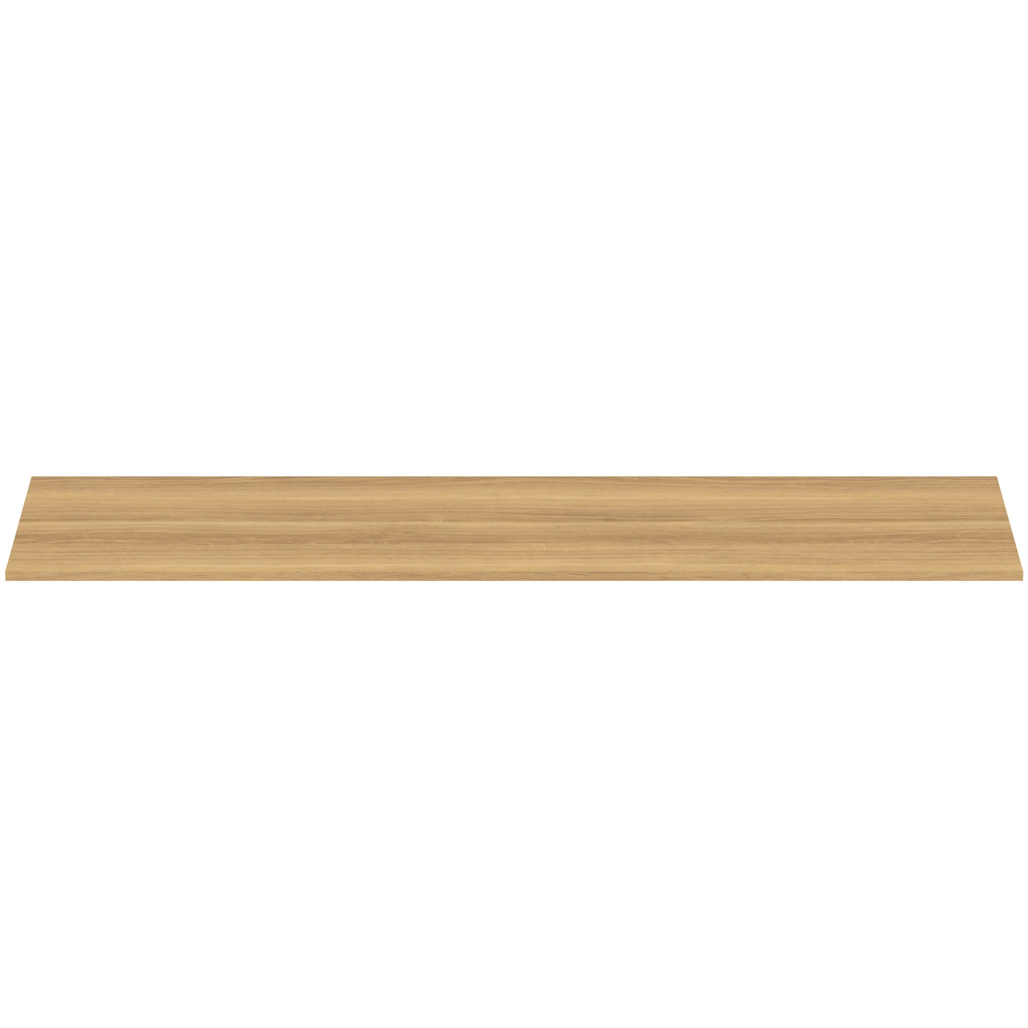Waschtischplatte i.life B ohne Ausschnitt 1804x506x18mm Weiß matt