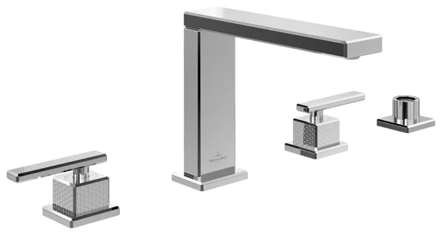 Zweihand-Wannenarmatur „Mettlach“ in Chrom Zweihand-Wannenarmatur „Mettlach“ in Chrom