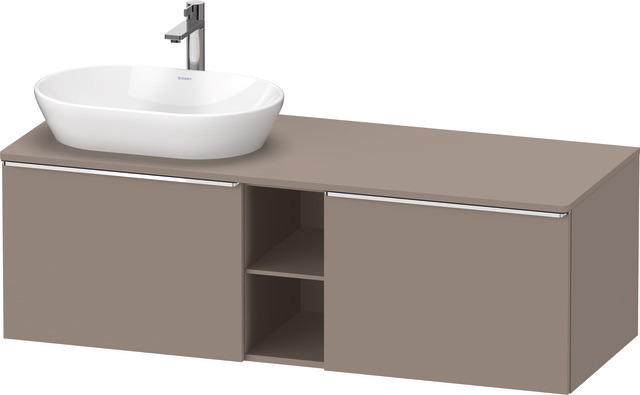 Duravit Waschtischunterschrank wandhängend „D-Neo“ 140 × 45,9 × 55 cm