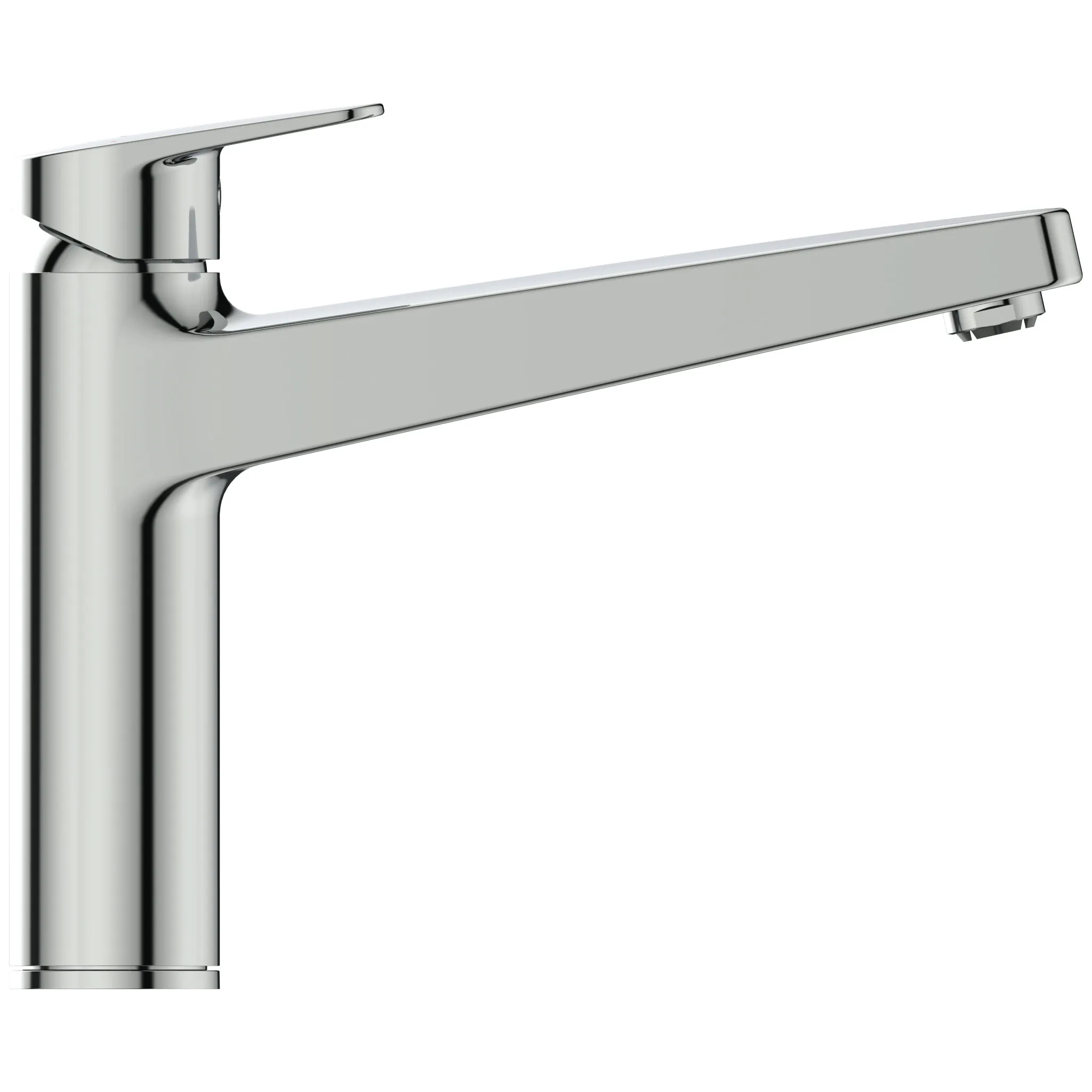 Küchenarmatur Ceraplan mit hohem Auslauf Ausladung 210mm Niederdruck Chrom