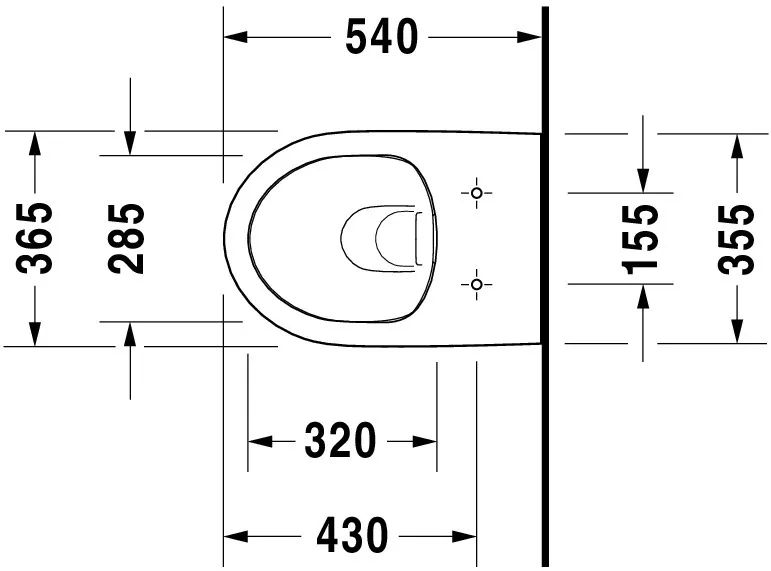 Wand-Tiefspül-WC „No.1“ 36,5 × 35 × 54 cm in Weiß Hochglanz, ohne Spülrand Wand-Tiefspül-WC „No.1“ 36,5 × 35 × 54 cm in Weiß Hochglanz, ohne Spülrand