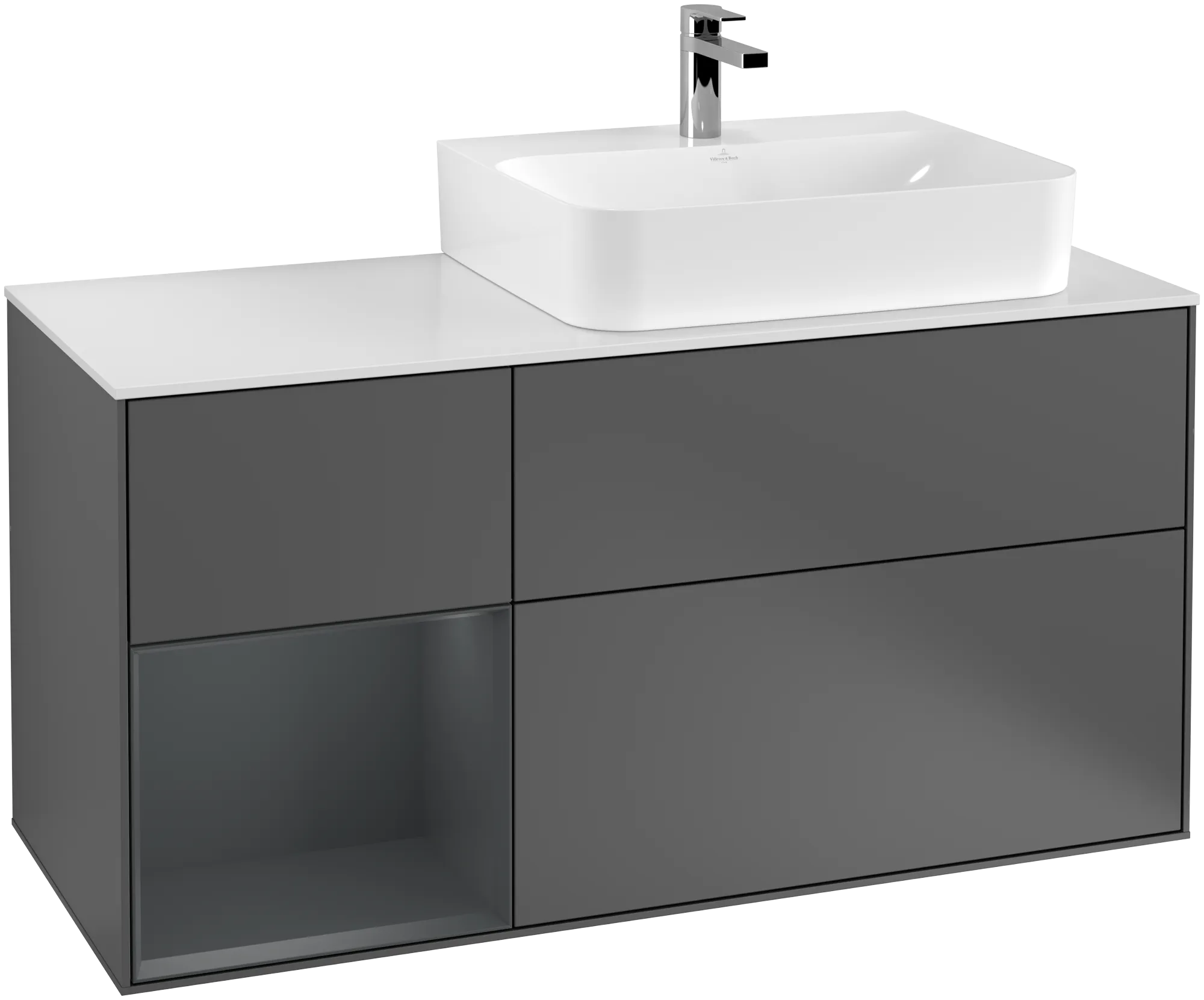 Villeroy & Boch Finion Waschbeckenunterschrank G14, anthrazit