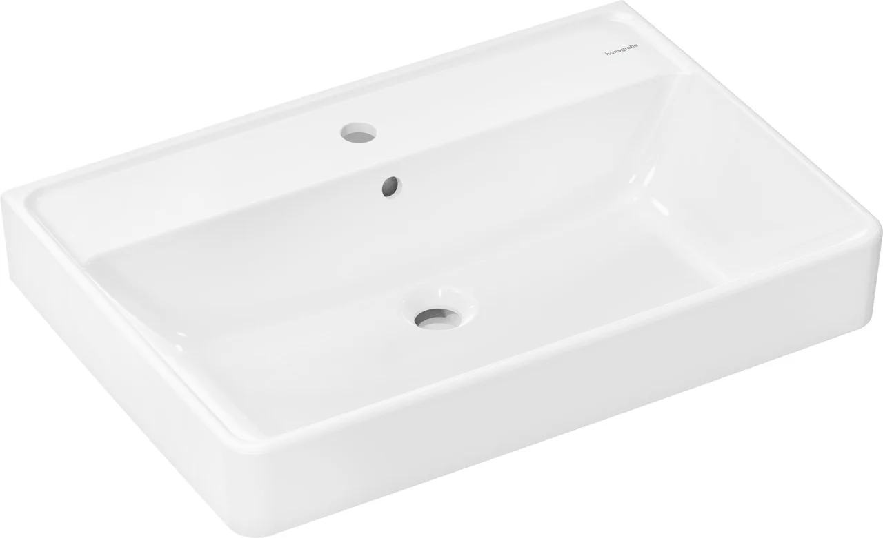 Hansgrohe Xanuia Q Aufsatzwaschtisch geschliffen, weiß, 700x480 mm, 120 mm Innenhöhe Hansgrohe Xanuia Q Aufsatzwaschtisch geschliffen, weiß, 700x480 mm, 120 mm Innenhöhe