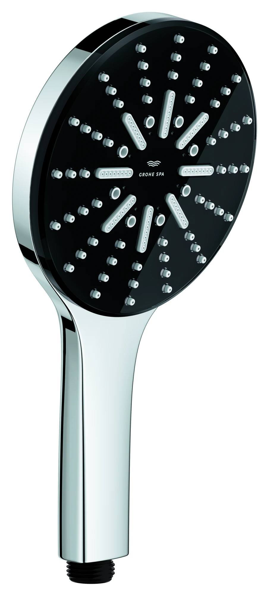 Handbrause „Rainshower Aqua“ 8.5 l/min in schwarz / chrom