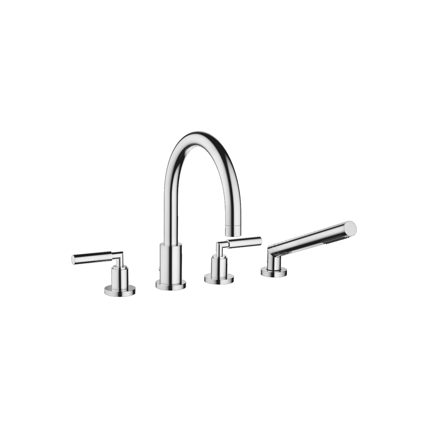 Dornbracht Tara Wannen-Vierlochbatterie Chrom Dornbracht Tara Wannen-Vierlochbatterie Chrom