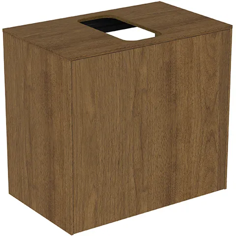 Ideal Standard Waschtischplatte Conca mittiger Ausschnitt, Walnuss Dunkel, 602x373mm Ideal Standard Waschtischplatte Conca mittiger Ausschnitt, Walnuss Dunkel, 602x373mm