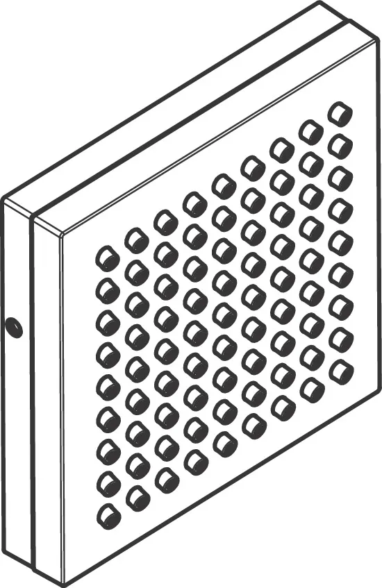 AXOR ShowerComposition Schulterbrause 110/110 1jet Chrom