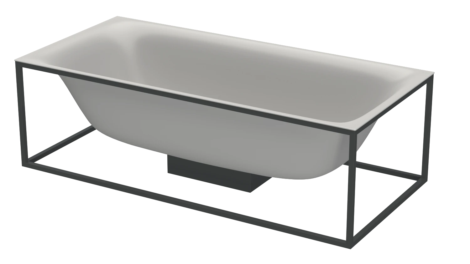 Bette Badewanne „BetteLux Shape“ rechteck 190 × 90 cm in Flanell Bette Badewanne „BetteLux Shape“ rechteck 190 × 90 cm in Flanell